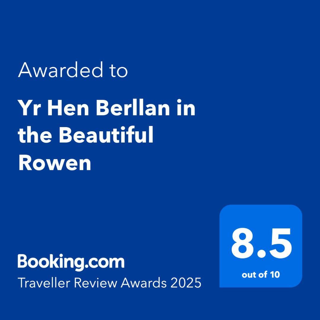 Yr Hen Berllan In The Beautiful Rowen Βίλα Conwy Εξωτερικό φωτογραφία
